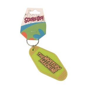 Scooby Doo THE MYSTERY MACHINE Double Sided Plastic Keychain
